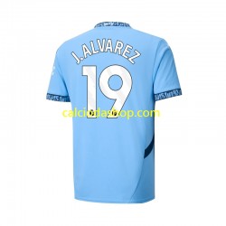 Maglia Manchester City Julian Alvarez 19 Gara Home Uomo 2024-2025 MC