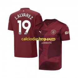 Maglia Manchester City Julian Alvarez 19 Gara Terza Uomo 2024-2025 MC