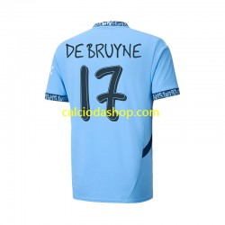 Maglia Manchester City UCL Font DE BRUYNE 17 Gara Home Uomo 2024-2025 MC