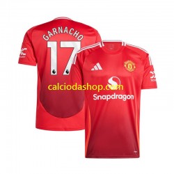 Maglia Manchester United Alejandro Garnacho 17 Gara Home Uomo 2024-2025 MC