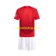 Maglia Manchester United Gara Home Completo Bambino 2-13 Anni 2024-2025 MC