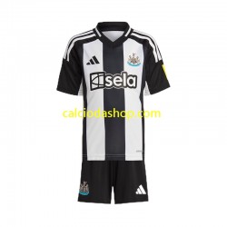 Maglia Newcastle United Gara Home Completo Bambino 2-13 Anni 2024-2025 MC