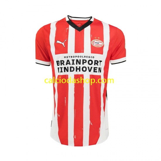 Maglia PSV Eindhoven Gara Home Uomo 2024-2025 MC