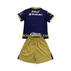 Maglia Pumas UNAM Gara Away Completo Bambino 2-13 Anni 2024-2025 MC