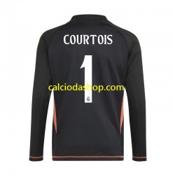 Maglia Portiere Real Madrid Thibaut Courtois 1 Gara Away Uomo 2024-2025 MC