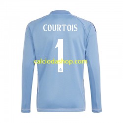 Maglia Portiere Real Madrid Thibaut Courtois 1 Gara Home Uomo 2024-2025 ML