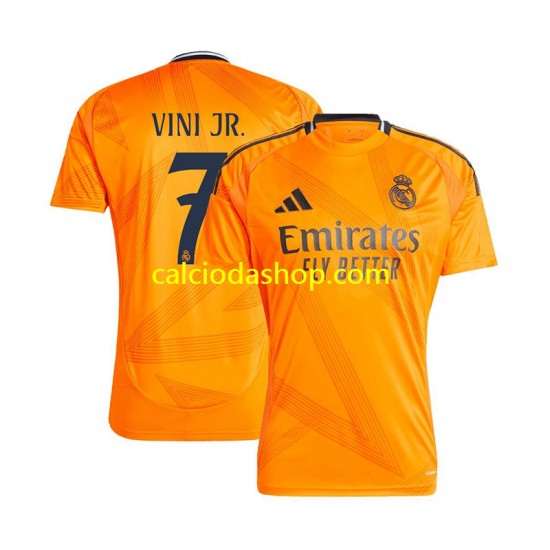 Maglia Real Madrid VINI JR 7 Gara Away Uomo 2024-2025 MC