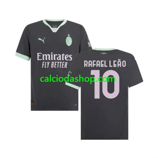 Maglia AC Milan Rafael Leao 10 Gara Terza Uomo 2024-2025 MC