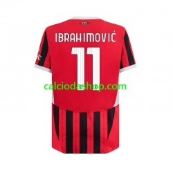 Maglia AC Milan ibrahimovic 11 Gara Home Uomo 2024-2025 MC