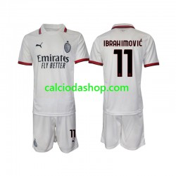 Maglia AC Milan ibrahimovic 11 Gara Away Completo Bambino 2-13 Anni 2024-2025 MC