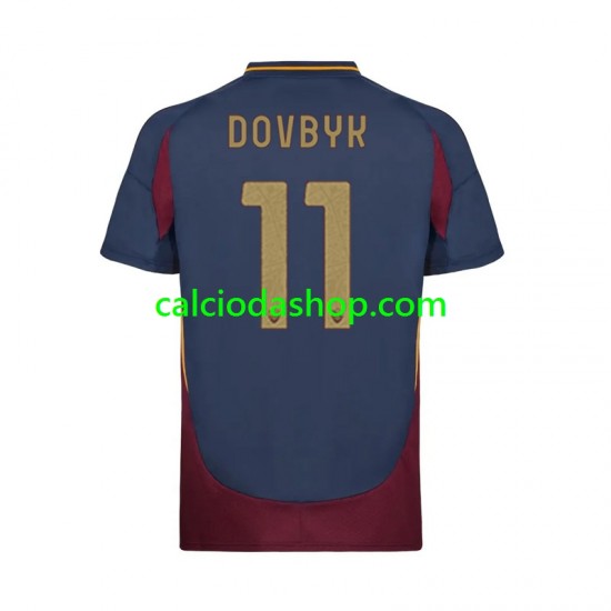 Maglia AS Roma Artem Dovbyk 11 Gara Terza Uomo 2024-2025 MC