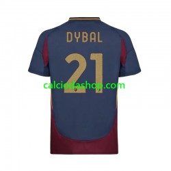 Maglia AS Roma Paulo Dybala 21 Gara Terza Uomo 2024-2025 MC