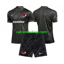 Maglia Portiere AZ Alkmaar Gara Away Completo Bambino 2-13 Anni 2024-2025 MC