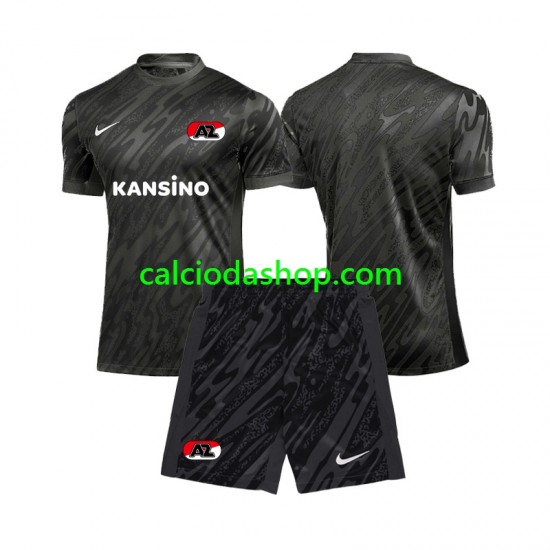 Maglia Portiere AZ Alkmaar Gara Away Completo Bambino 2-13 Anni 2024-2025 MC