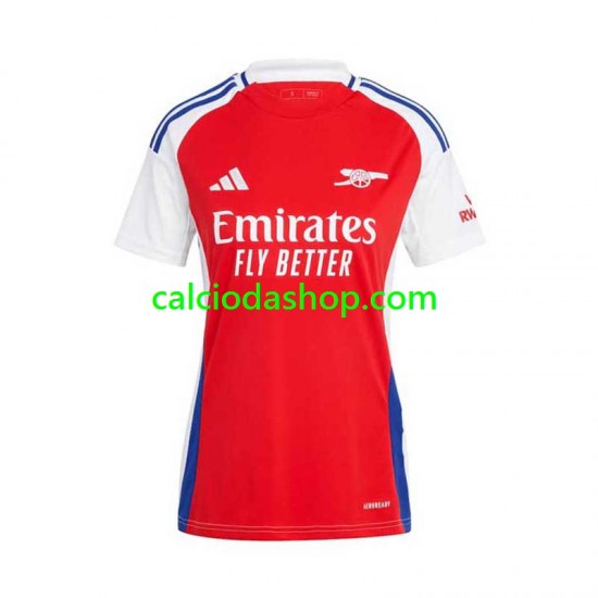 Maglia Arsenal Gara Home Donna 2024-2025 MC