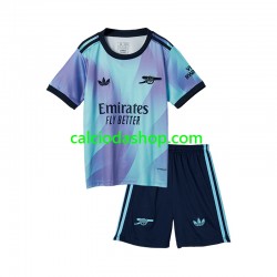 Maglia Arsenal Gara Terza Completo Bambino 2-13 Anni 2024-2025 MC