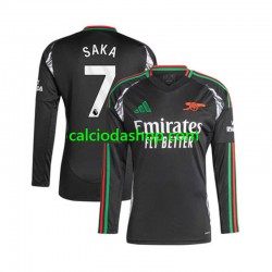 Maglia Arsenal SAKA 7 Gara Away Uomo 2024-2025 ML