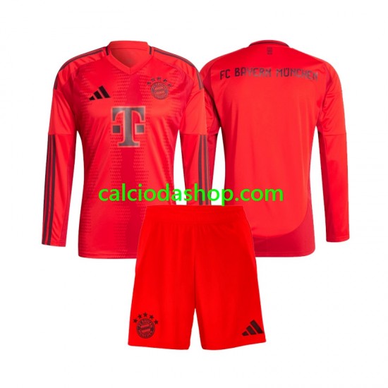 Maglia FC Bayern München Gara Home Completo Bambino 2-13 Anni 2024-2025 ML