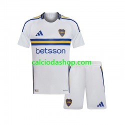 Maglia CA Boca Juniors Gara Away Completo Bambino 2-13 Anni 2024-2025 MC