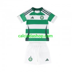 Maglia Celtic Gara Home Completo Bambino 2-13 Anni 2024-2025 MC