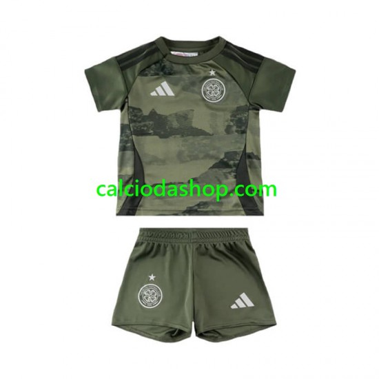 Maglia Celtic Gara Terza Completo Bambino 2-13 Anni 2024-2025 MC