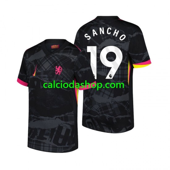 Maglia Chelsea Jadon Sancho 19 Gara Terza Uomo 2024-2025 MC