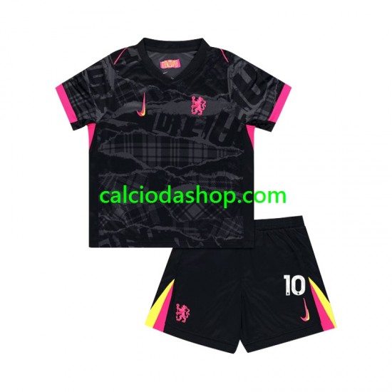 Maglia Chelsea Mychajlo Mudryk 10 Gara Terza Completo Bambino 2-13 Anni 2024-2025 MC