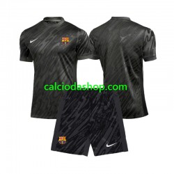 Maglia Portiere FC Barcelona Gara Terza Completo Bambino 2-13 Anni 2024-2025 MC