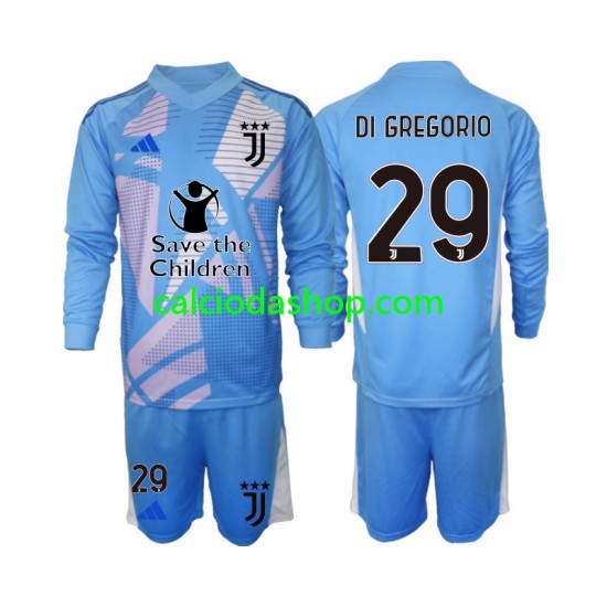 Maglia Portiere Juventus Michele Di Gregorio 29 Gara Quarto Completo Bambino 2-13 Anni 2024-2025 ML