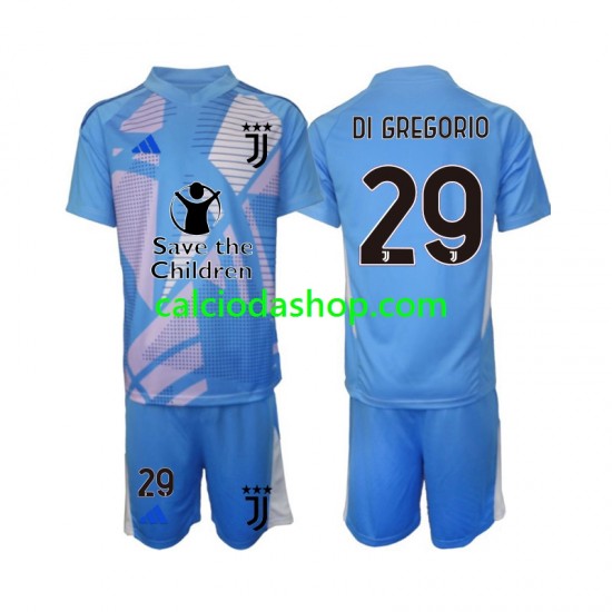 Maglia Portiere Juventus Michele Di Gregorio 29 Gara Quarto Completo Bambino 2-13 Anni 2024-2025 MC