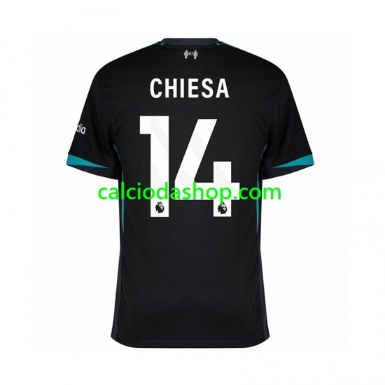 Maglia Liverpool Federico Chiesa 14 Gara Away Uomo 2024-2025 MC