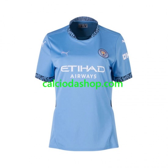 Maglia Manchester City Gara Home Donna 2024-2025 MC