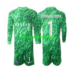 Maglia Portiere Paris Saint-Germain Gianluigi Donnarumma 1 Gara Away Completo Bambino 2-13 Anni 2024-2025 ML