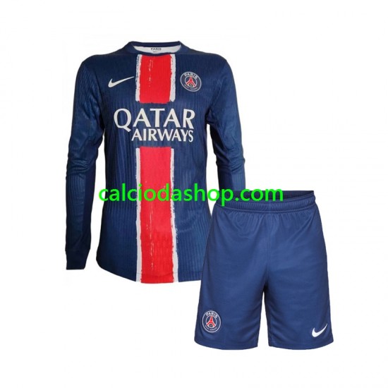 Maglia Paris Saint-Germain Gara Home Completo Bambino 2-13 Anni 2024-2025 ML