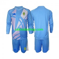 Maglia Portiere Svezia Gara Away Completo Bambino 2-13 Anni 2024 ML