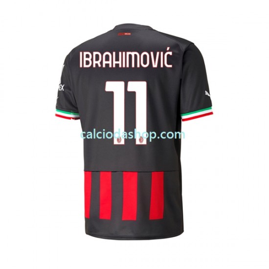 Maglia AC Milan Ibrahimovic 11 Gara Home Uomo 2022-2023 MC