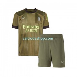 Maglia AC Milan Gara Terza Completo Bambino 2-13 Anni 2022-2023 MC