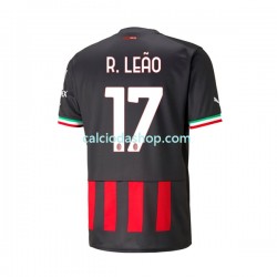 Maglia AC Milan Rafael Leao 17 Gara Home Uomo 2022-2023 MC