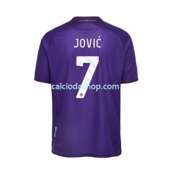 Maglia ACF Fiorentina Jovic 7 Gara Home Uomo 2022-2023 MC