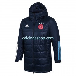 AFC Ajax Uomo Giacca con Cappuccio Fleece Blu