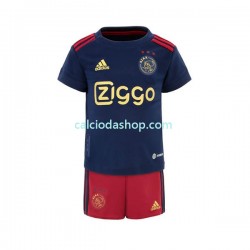 Maglia AFC Ajax Gara Away Completo Bambino 2-13 Anni 2022-2023 MC