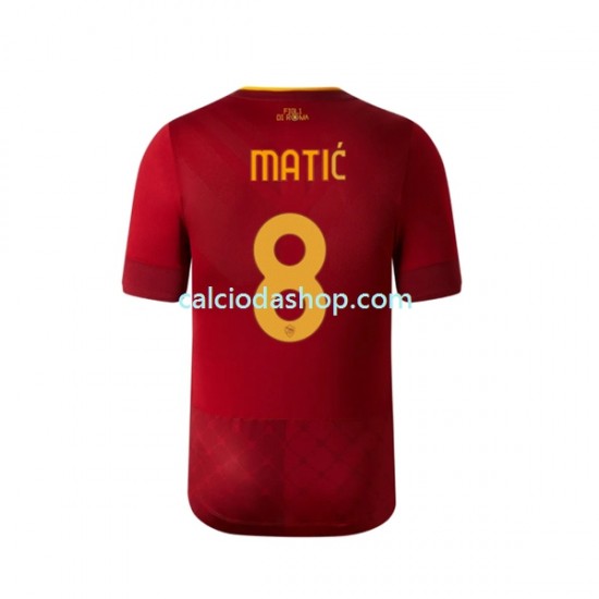 Maglia AS Roma Matic 8 Gara Home Uomo 2022-2023 MC