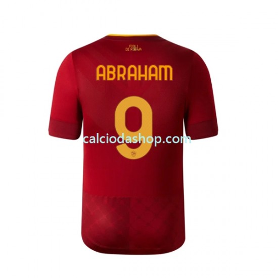 Maglia AS Roma Tammy Abraham 9 Gara Home Uomo 2022-2023 MC