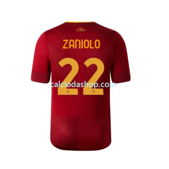 Maglia AS Roma Zaniolo 22 Gara Home Uomo 2022-2023 MC