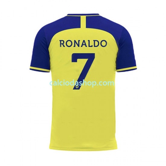 Maglia Al-Nassr Ronaldo 7 Gara Home Uomo 2022-2023 MC