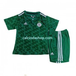 Maglia Algeria 2021 Gara Home Completo Bambino 2-13 Anni MC