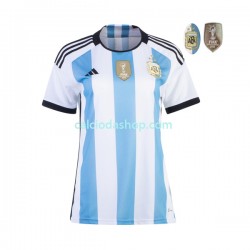 Maglia Argentina 3 Stars Gara Home Donna Mondiali 2022 MC