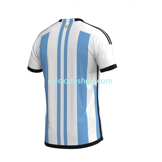 Maglia Argentina Gara Home Uomo Mondiali 2022 MC