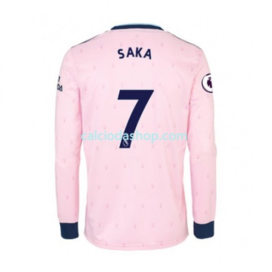 Maglia Arsenal Bukayo Saka 7 Gara Terza Uomo 2022-2023 ML