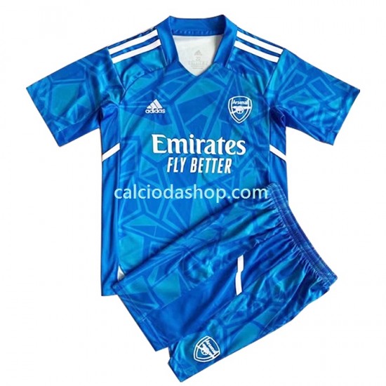 Maglia Portiere Arsenal Gara Away Completo Bambino 2-13 Anni 2022-2023 MC